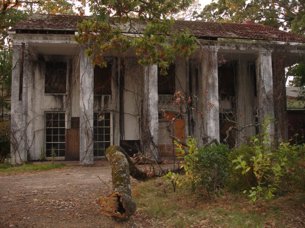 v.b. front of witch house